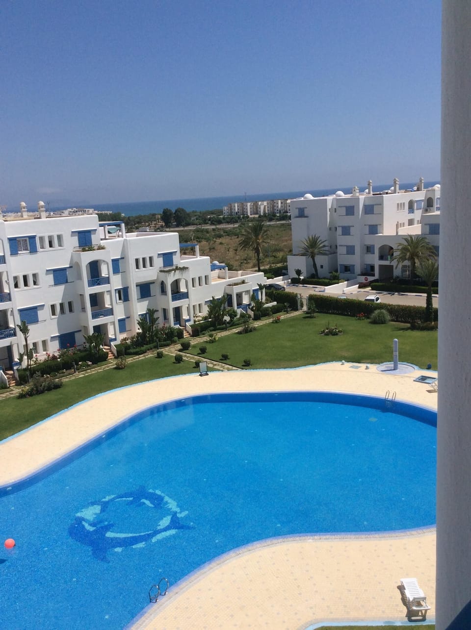 BALCONY VIEW TOWARDS THE SEA