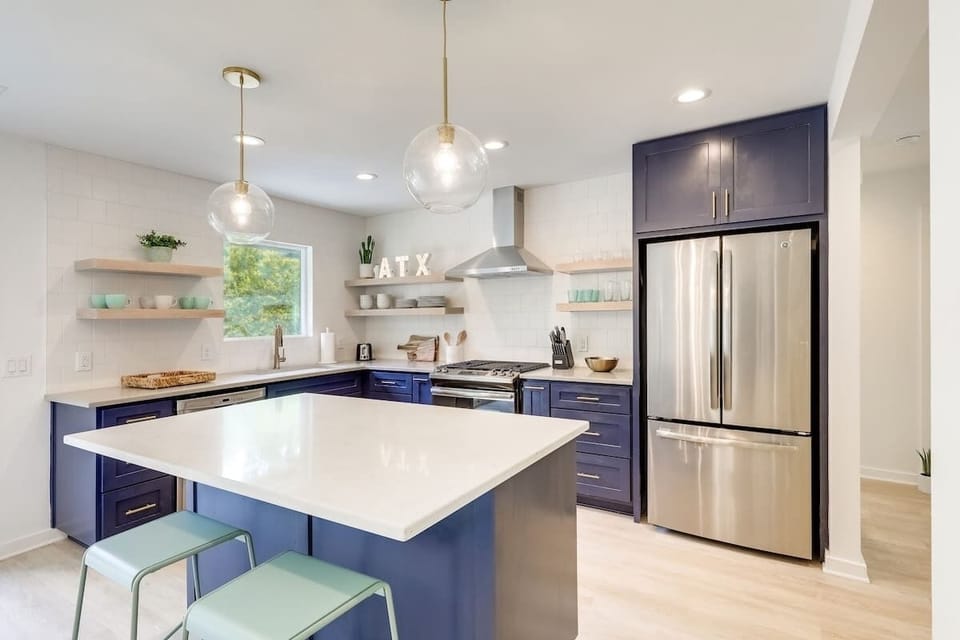 The kitchen is the perfect gathering place