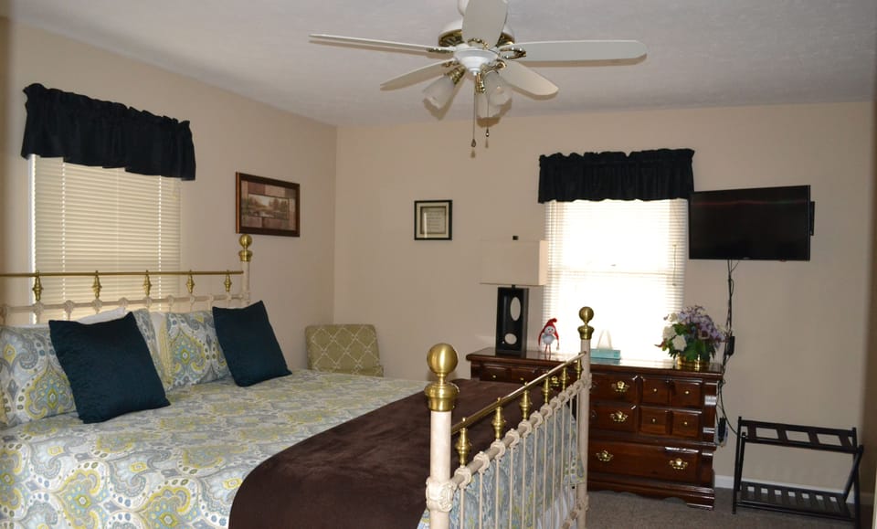 Master Bedroom with TV