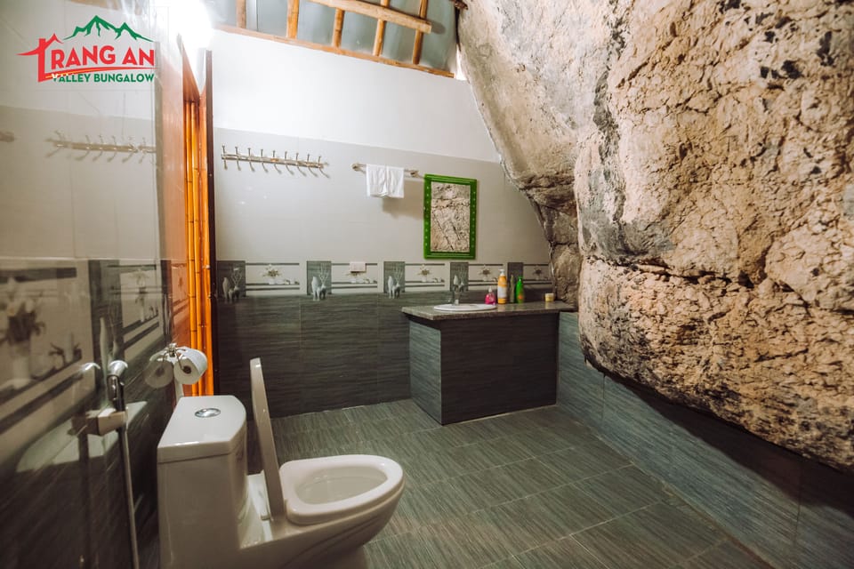 Shower, free toiletries, hair dryer, slippers