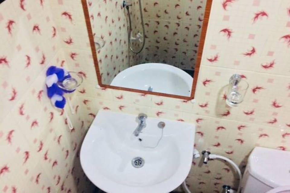 Basic House, 1 Double Bed, Smoking | Bathroom sink