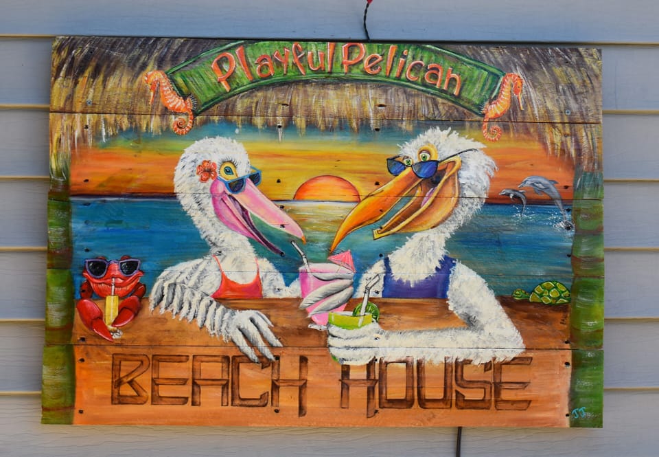 Playful Pelican Tiki  Bar 
Zen Garden 