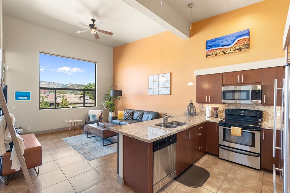 Gather, cook, connect and enjoy the view
