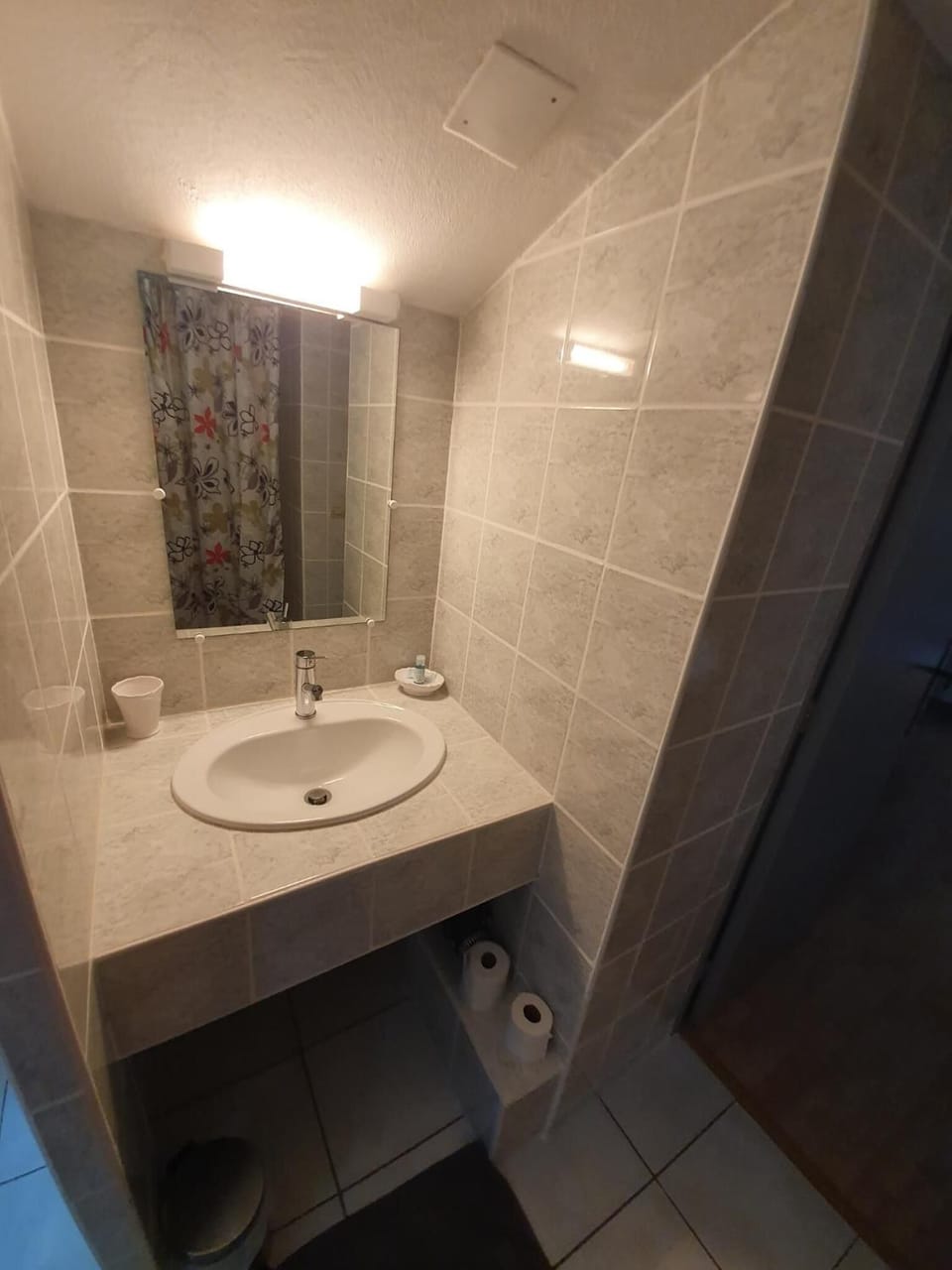 Free toiletries, hair dryer
