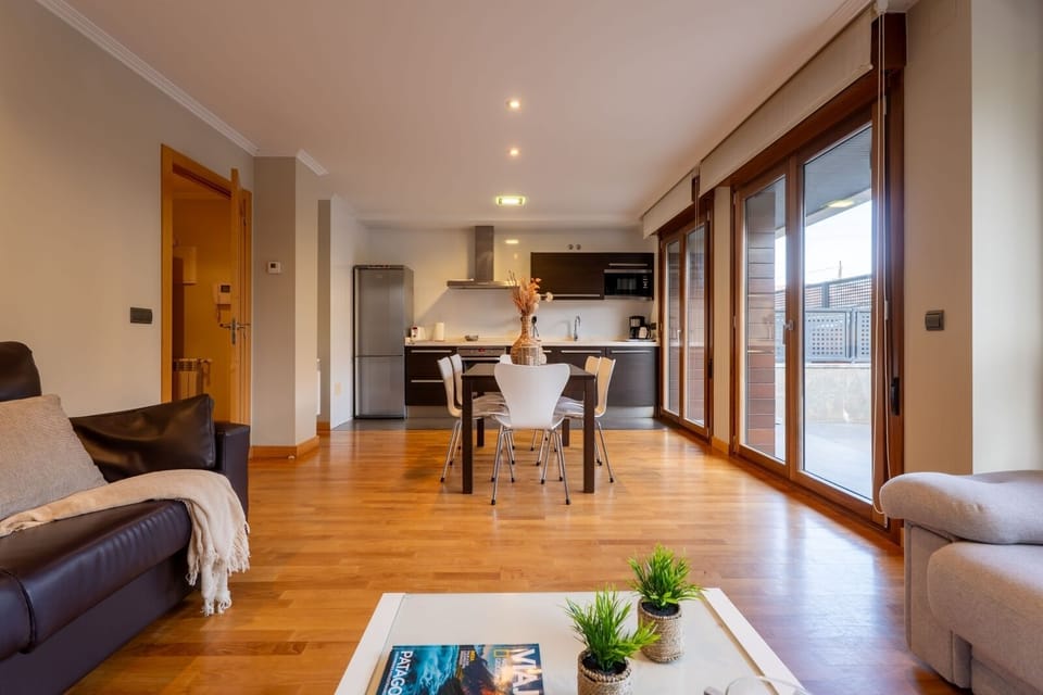 Deluxe Apartment, 2 Bedrooms | Living area | LCD TV