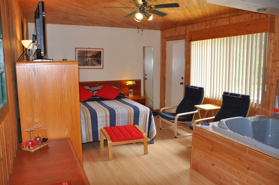 Superior Room, 1 Queen Bed, Jetted Tub | View from room