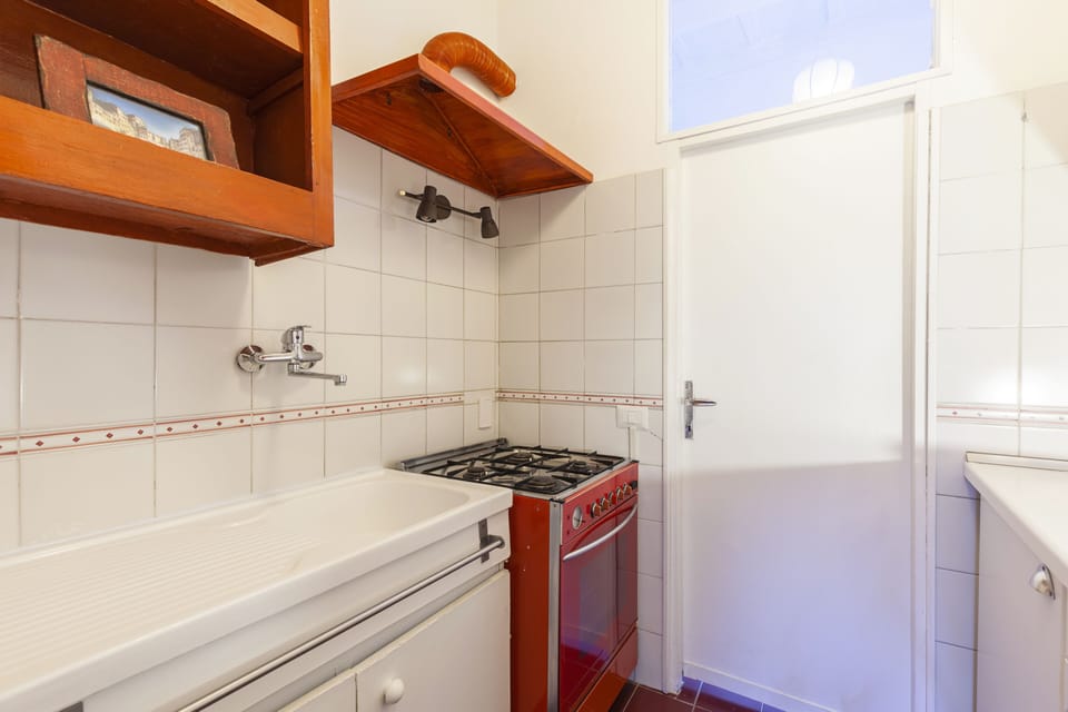 Apartment | Private kitchen | Fridge, oven, stovetop, espresso maker
