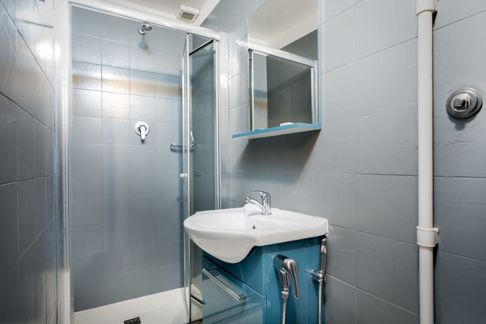 Standard Double Room | Bathroom | Shower, free toiletries, hair dryer, bidet
