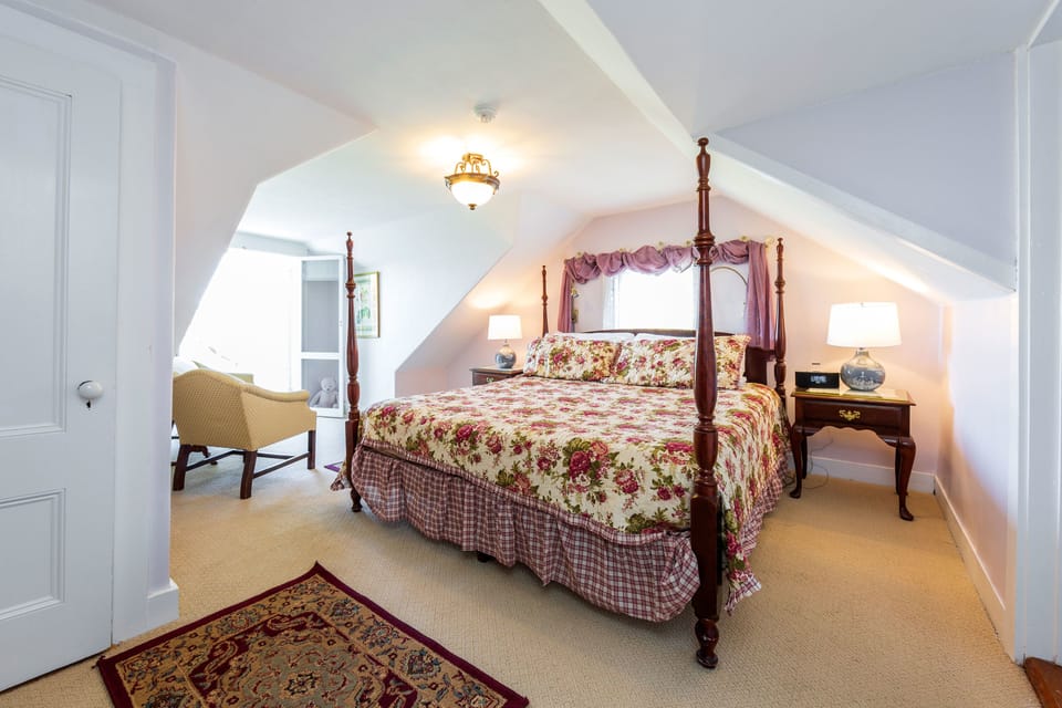 Hulls Cove Room | Individually decorated, individually furnished, iron/ironing board