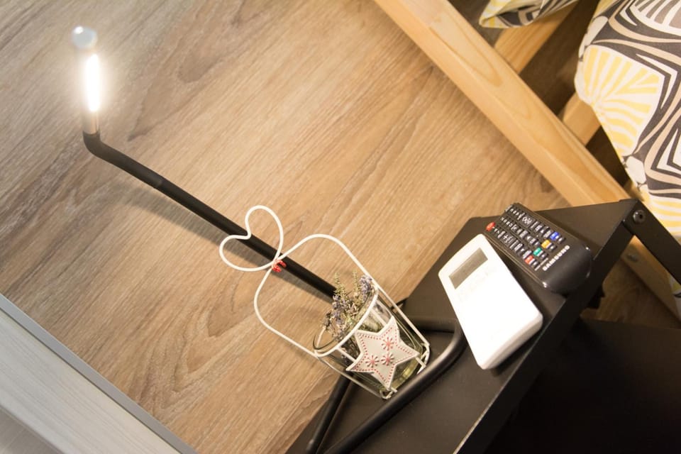 Desk, WiFi (free), bed sheets