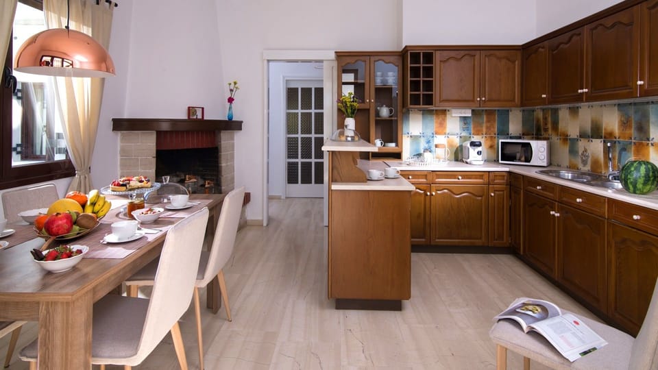Luxury Villa, 3 Bedrooms, Private Pool, Pool View | Private kitchen | Fridge, microwave, espresso maker, coffee/tea maker