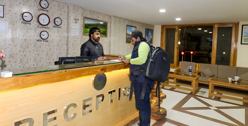 Reception hall