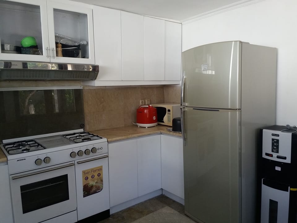 Villa, 2 Bedrooms, Private Pool | Private kitchenette | Fridge, microwave, stovetop, coffee/tea maker