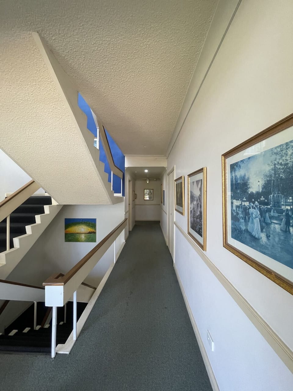 Interior entrance