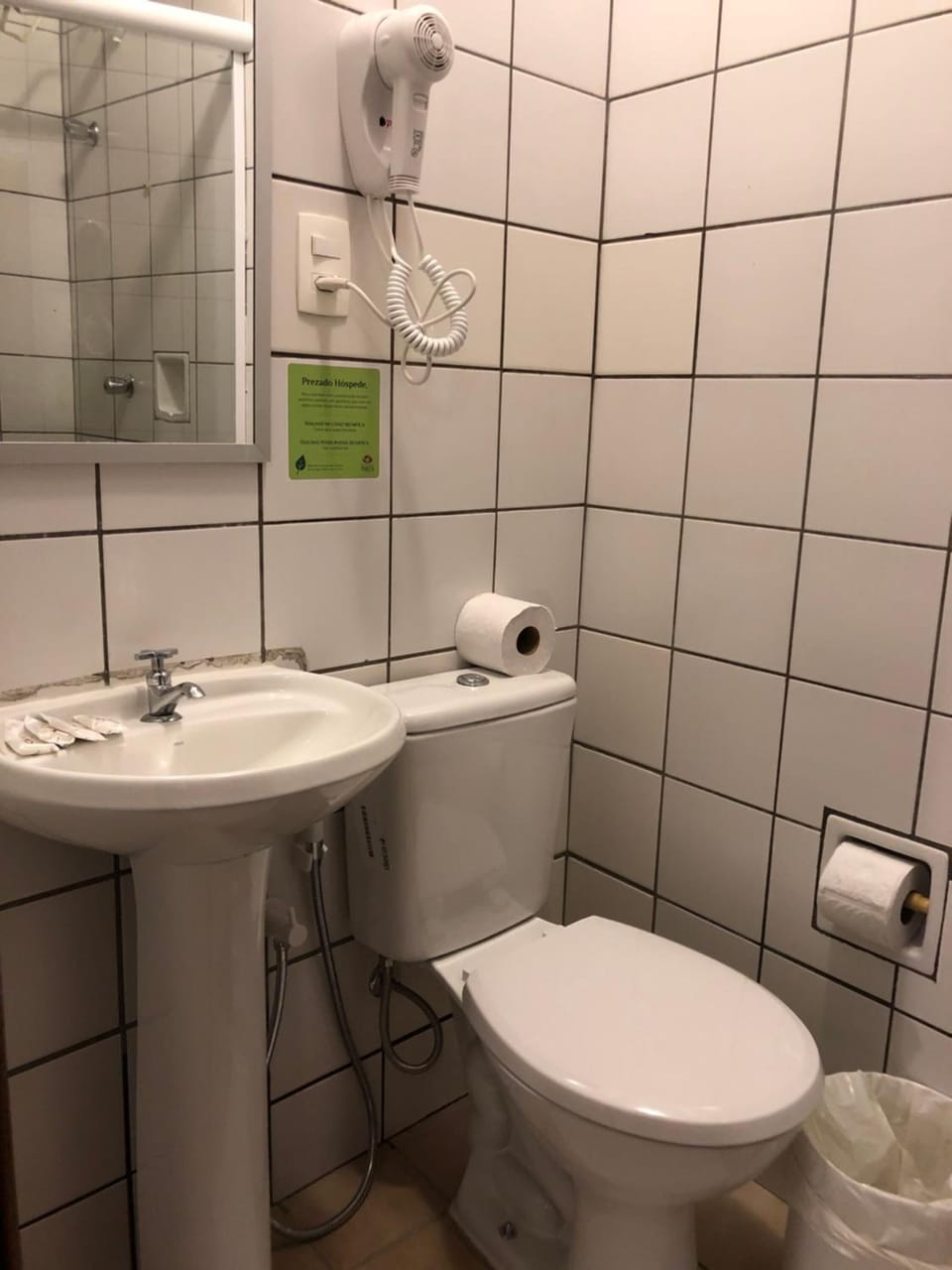 Shower, towels