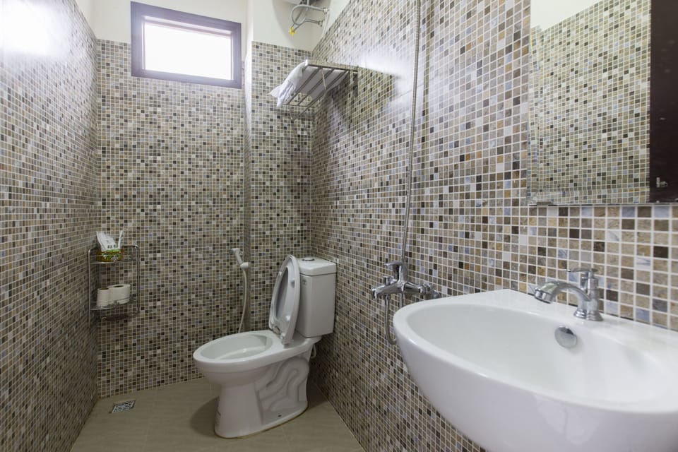 Deluxe Double or Twin Room | Bathroom | Shower, free toiletries, hair dryer, slippers