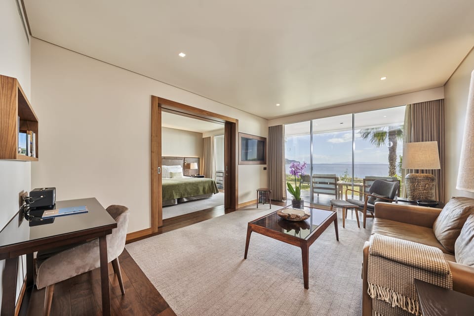 1 bedroom, free minibar items, in-room safe, desk