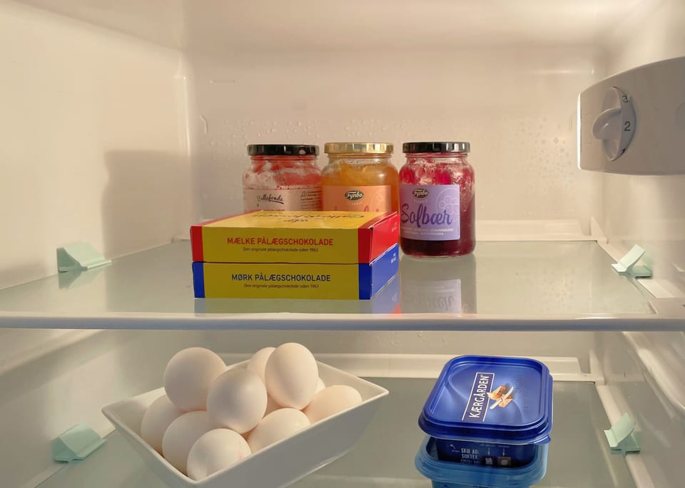 Daily self-serve breakfast for a fee