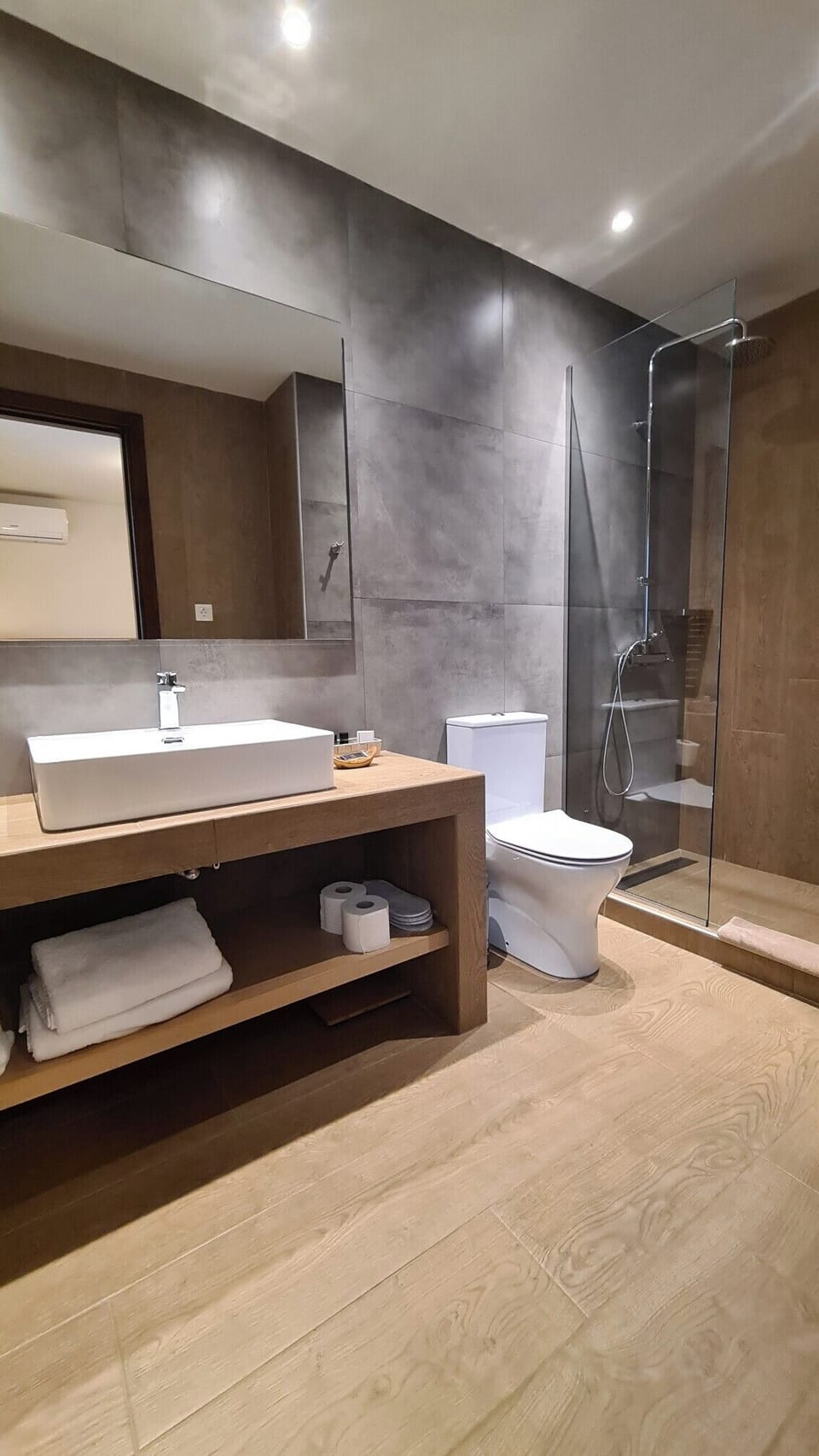 Standard Double Room | Bathroom | Shower, free toiletries, hair dryer, bathrobes