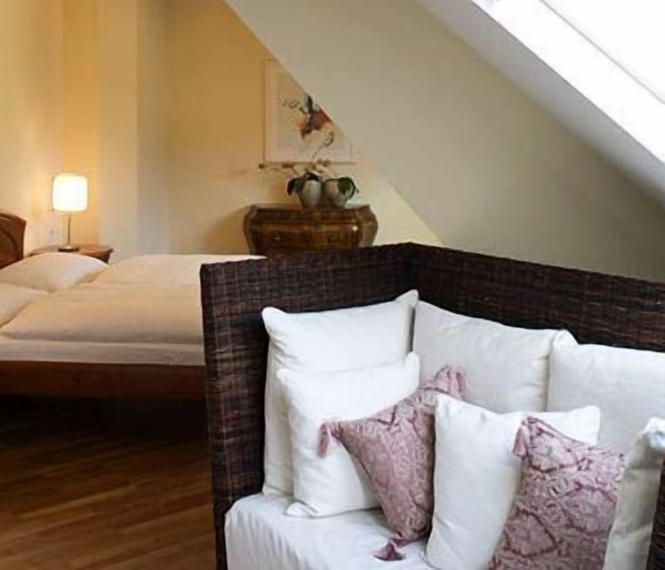 Desk, rollaway beds, WiFi (free), bed sheets