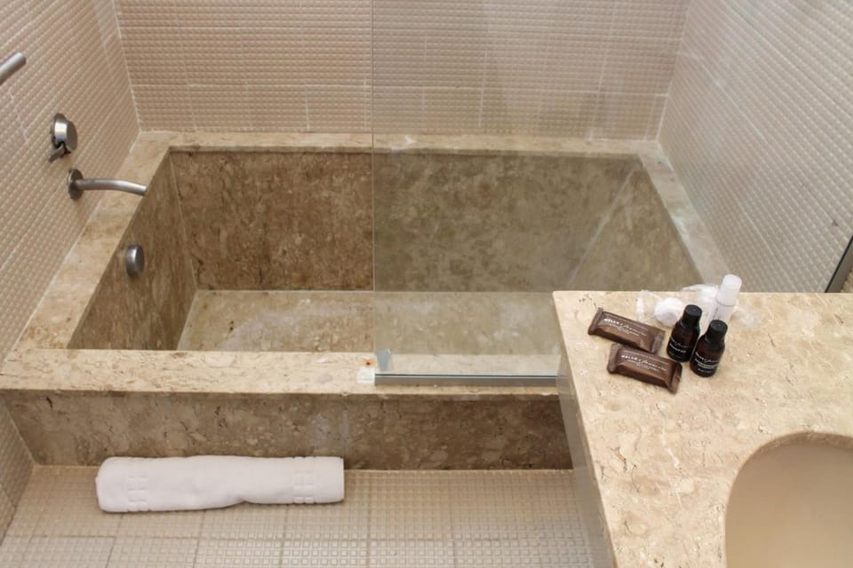 Bathrobes, towels