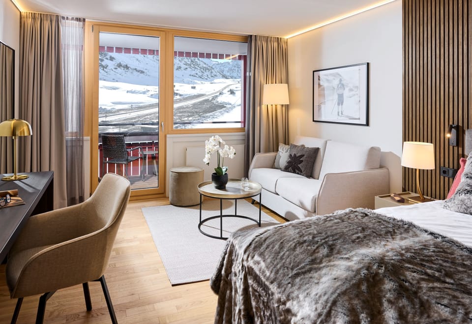 Minibar, in-room safe, desk, blackout drapes