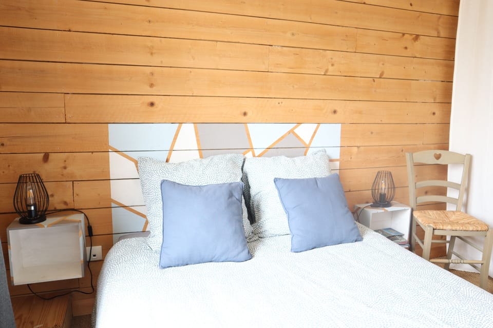 Individually decorated, individually furnished, desk, iron/ironing board