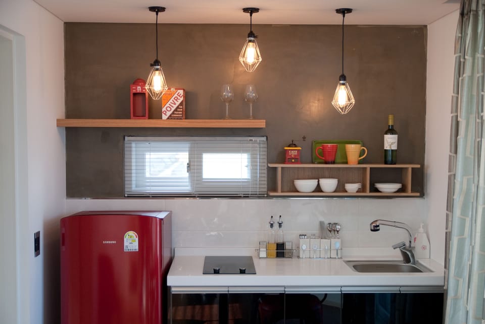 Standard Double Room | Private kitchenette | Fridge, microwave, stovetop, electric kettle