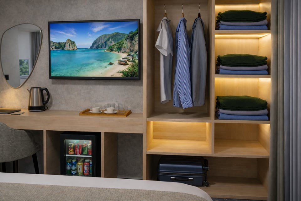 Minibar, in-room safe, desk, soundproofing