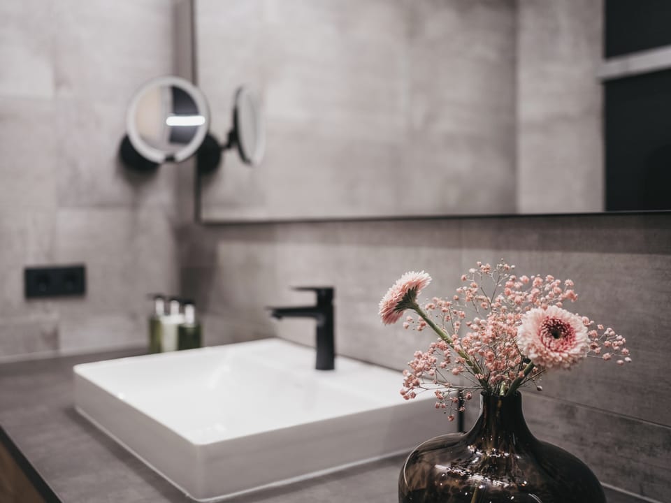 Free toiletries, hair dryer, bathrobes, slippers