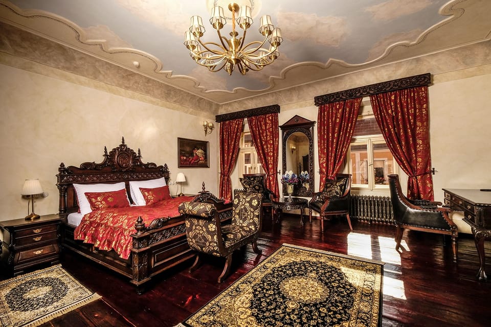 Suite (The Rudolf II. Suite ) | Egyptian cotton sheets, premium bedding, in-room safe