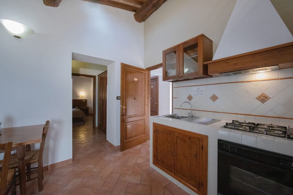 Condo, 1 Bedroom (Bilocale Borgo di Mariano) | Private kitchen | Fridge