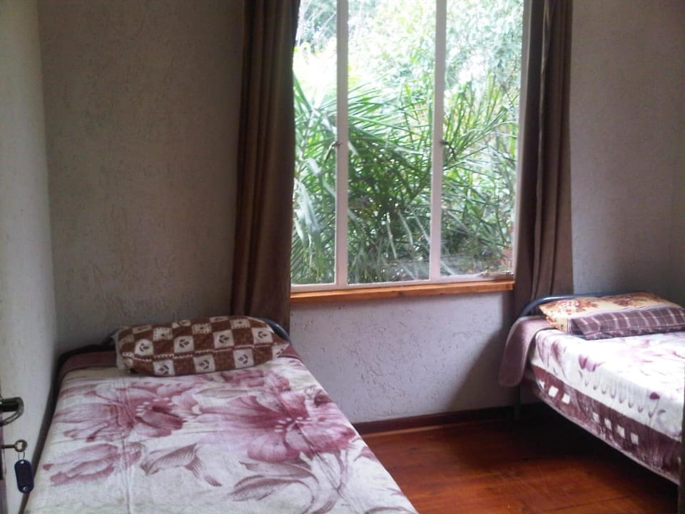 Blackout drapes, free WiFi, bed sheets