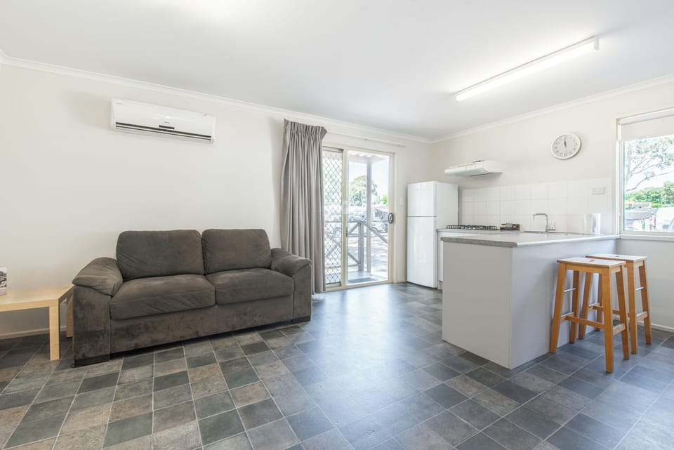 Standard 1 Bedroom Cabin  | Living area | LCD TV, DVD player