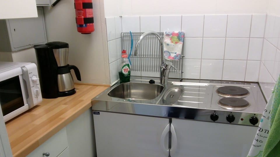 Studio, Private Bathroom | Private kitchenette | Shared fridge, microwave, stovetop