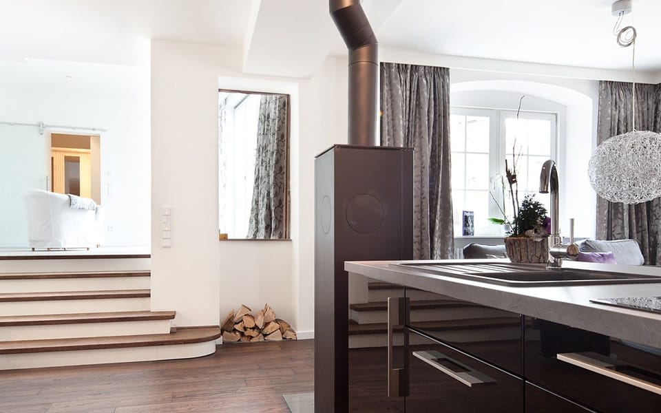 Suite (Liz) | Desk, blackout drapes, soundproofing, iron/ironing board