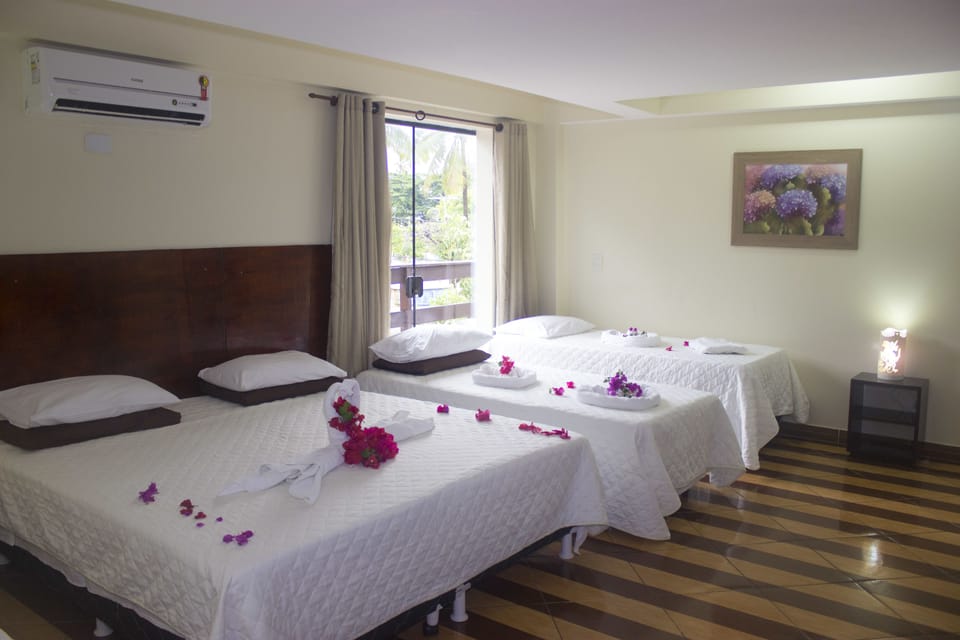 Basic Quadruple Room, 1 Bedroom | Free WiFi, bed sheets