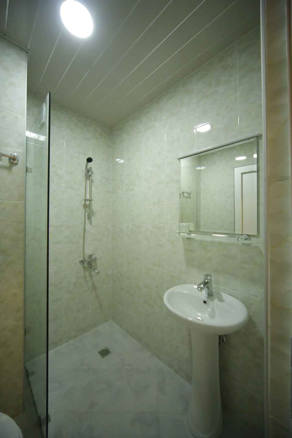 Free toiletries, hair dryer, slippers, towels