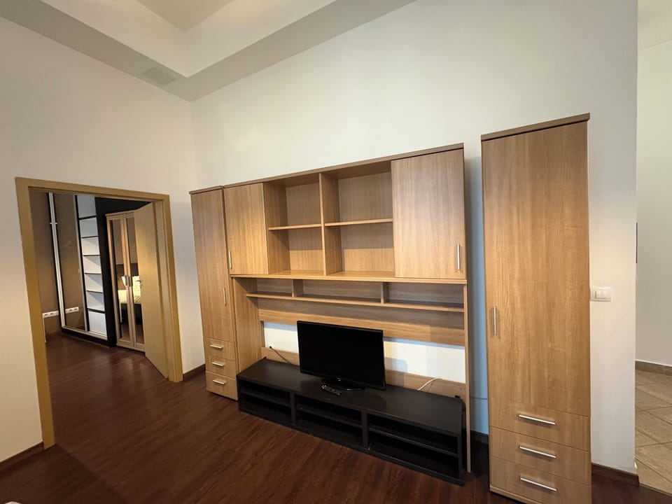 Deluxe Apartment, 3 Bedrooms | Living area | Flat-screen TV