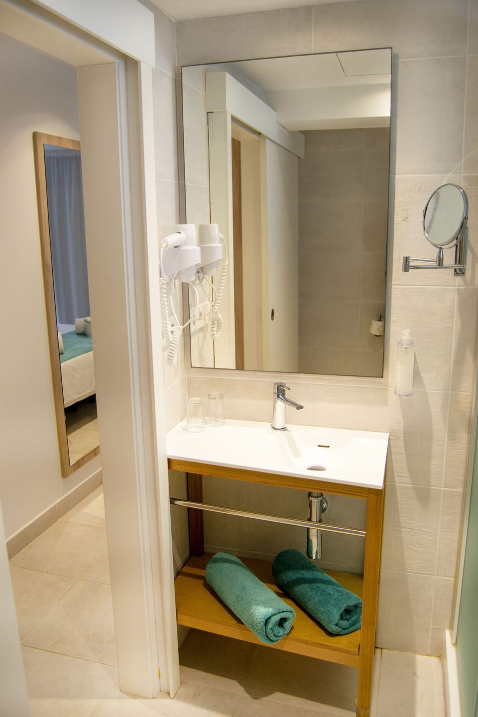 Standard Double Room, Balcony, Pool View | Bathroom | Shower, eco-friendly toiletries, hair dryer, towels