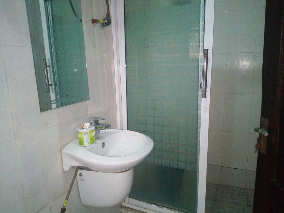 Deluxe Room, 1 Double Bed, Non Smoking | Bathroom | Shower, towels