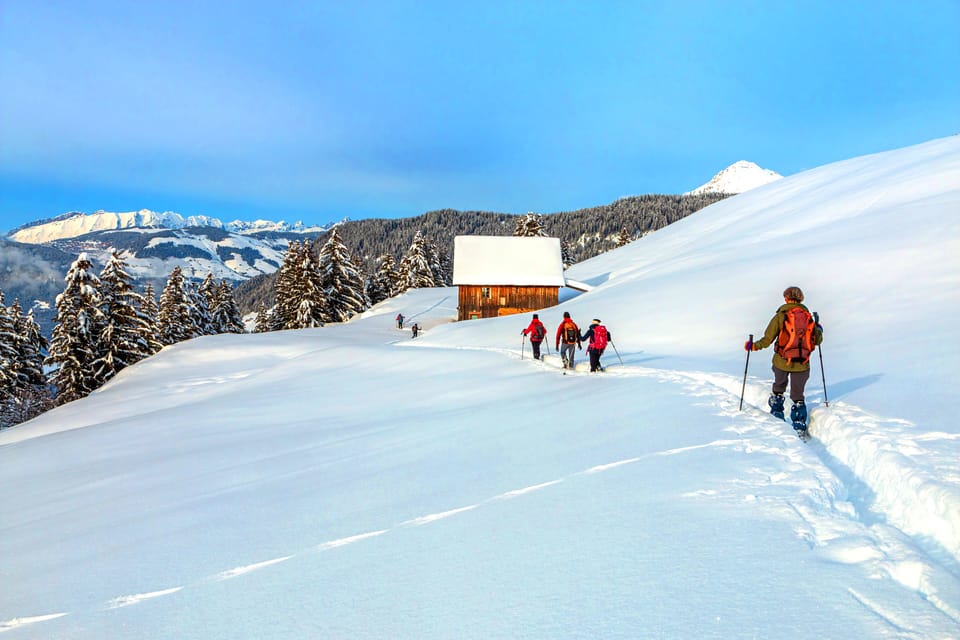 Snowshoeing