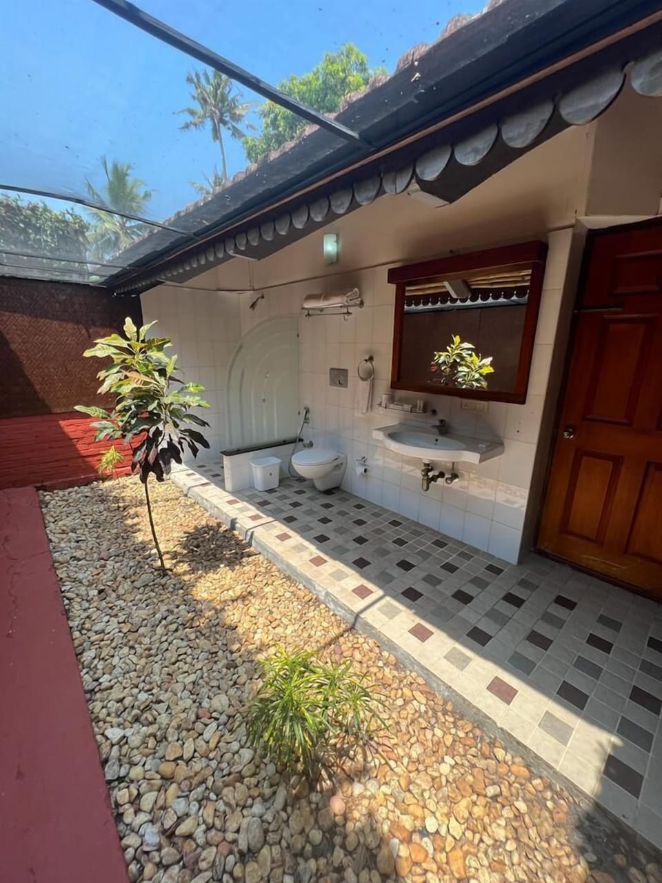 Bamboo Pool Villa | Bathroom | Free toiletries, bathrobes, towels