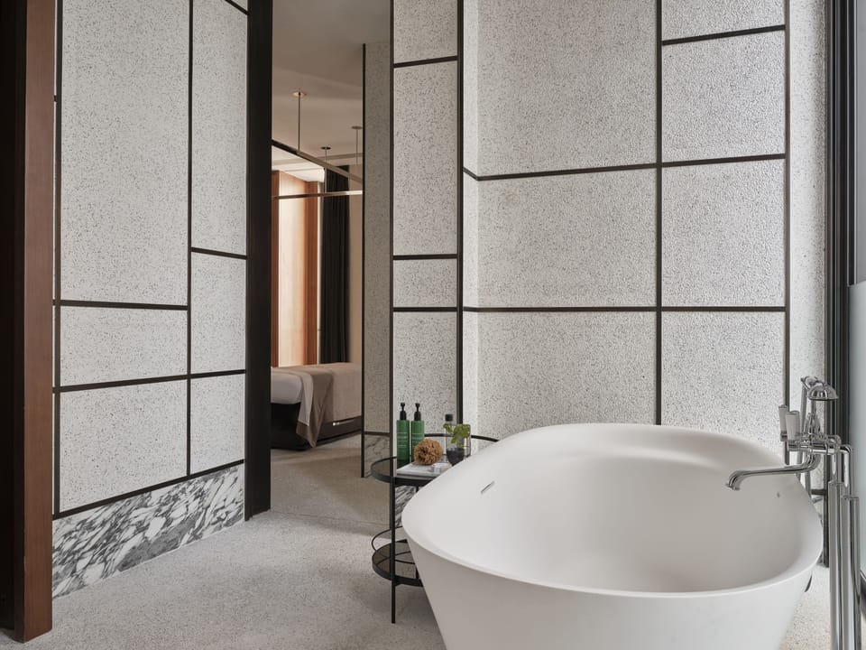 Room (Asaya Lodge) | Bathroom | Separate tub and shower, free toiletries, hair dryer, bathrobes