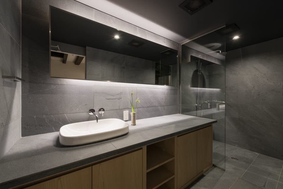 Luxury Townhome, Non Smoking | Bathroom | Separate tub and shower, deep soaking tub, rainfall showerhead