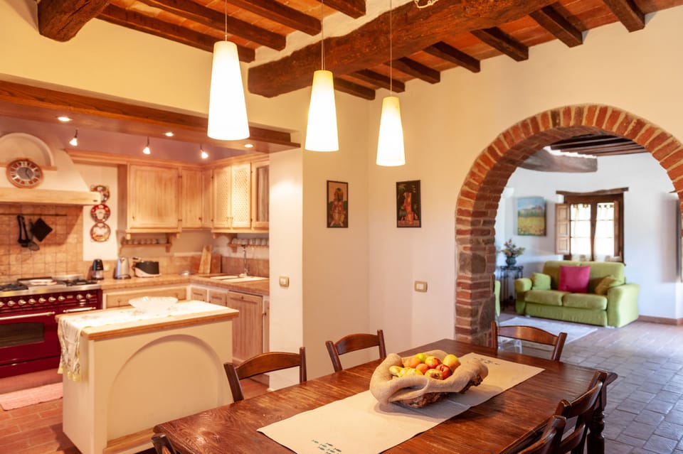 Superior Apartment, Ground Floor | Private kitchen | Fridge, oven, stovetop, coffee/tea maker