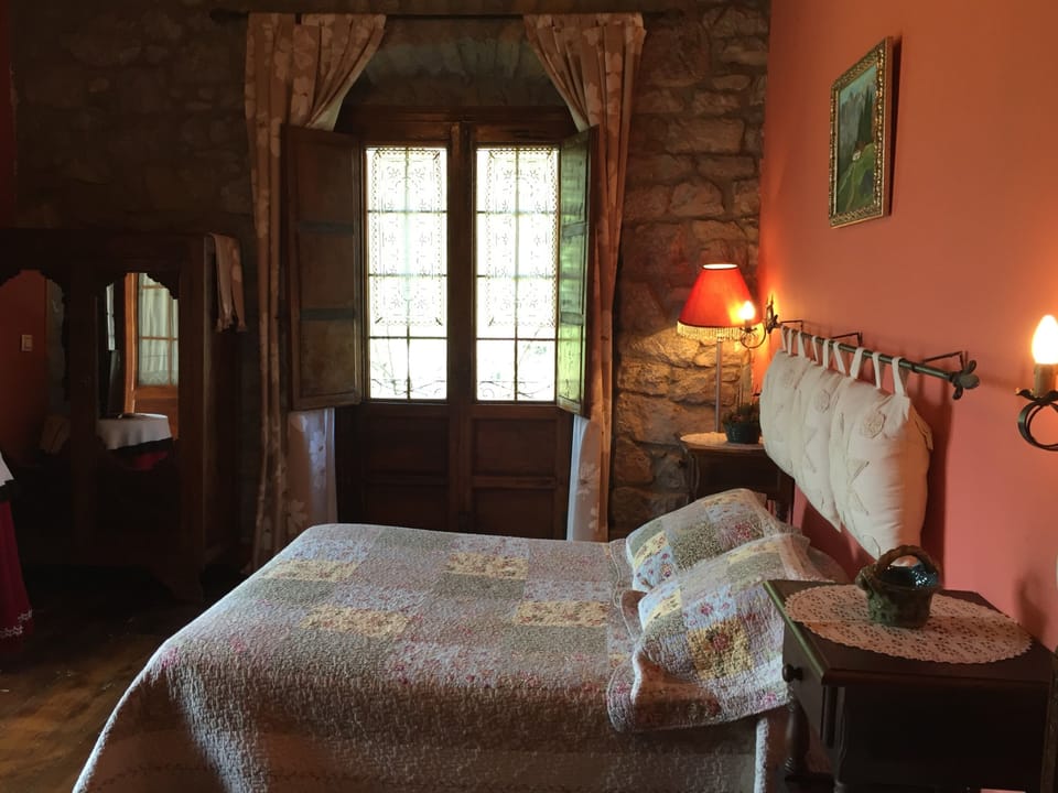 Double Room, 1 Queen Bed with Sofa bed, Terrace, Mountain View | In-room safe, individually decorated, individually furnished, desk