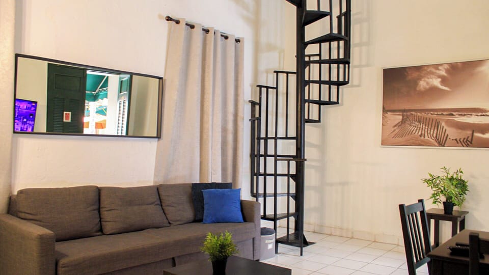 Apartment, 1 Bedroom | Living area | Flat-screen TV