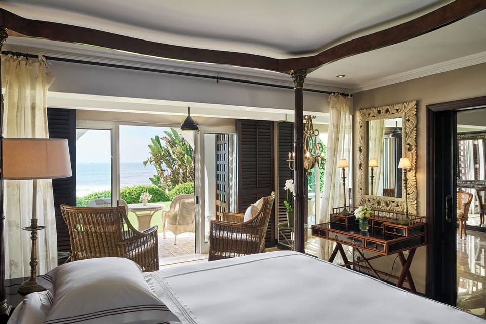 Luxury Sea Facing Suite | Premium bedding, minibar, in-room safe, desk
