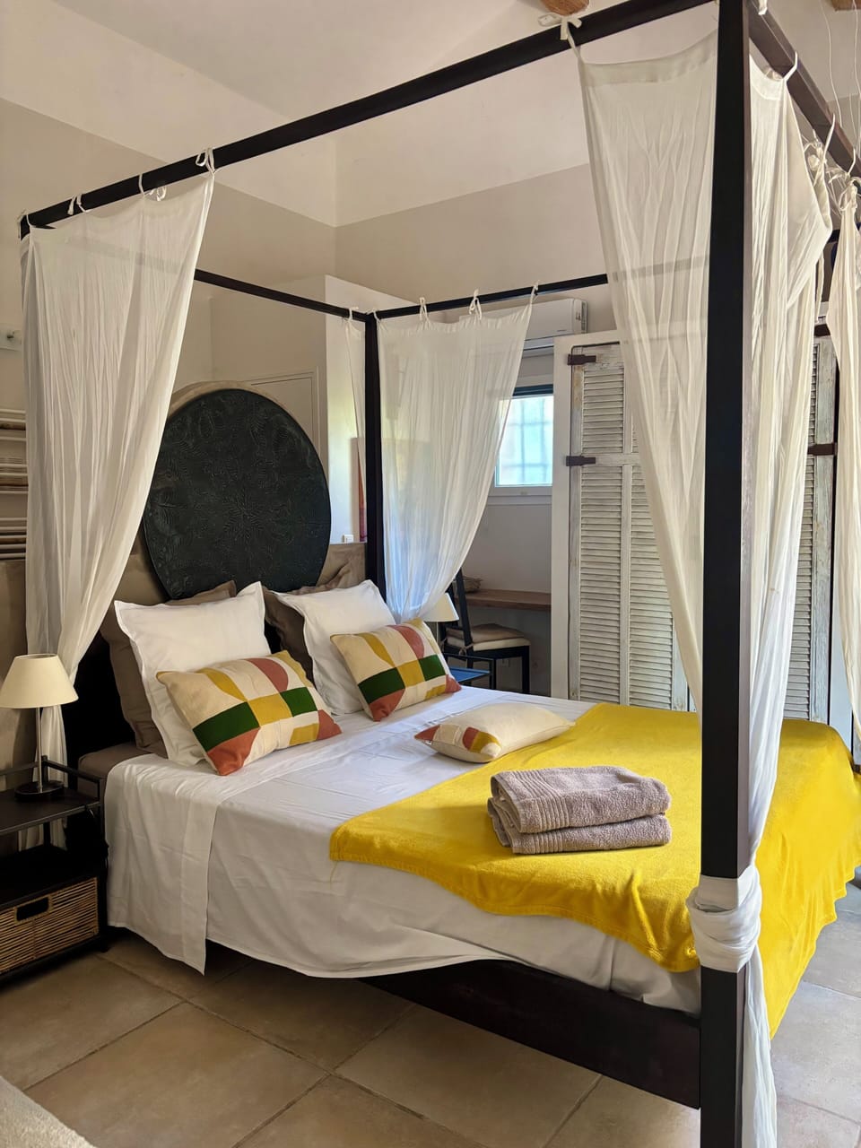 Triple Room, Terrace (Bambou) | Premium bedding, blackout drapes, soundproofing